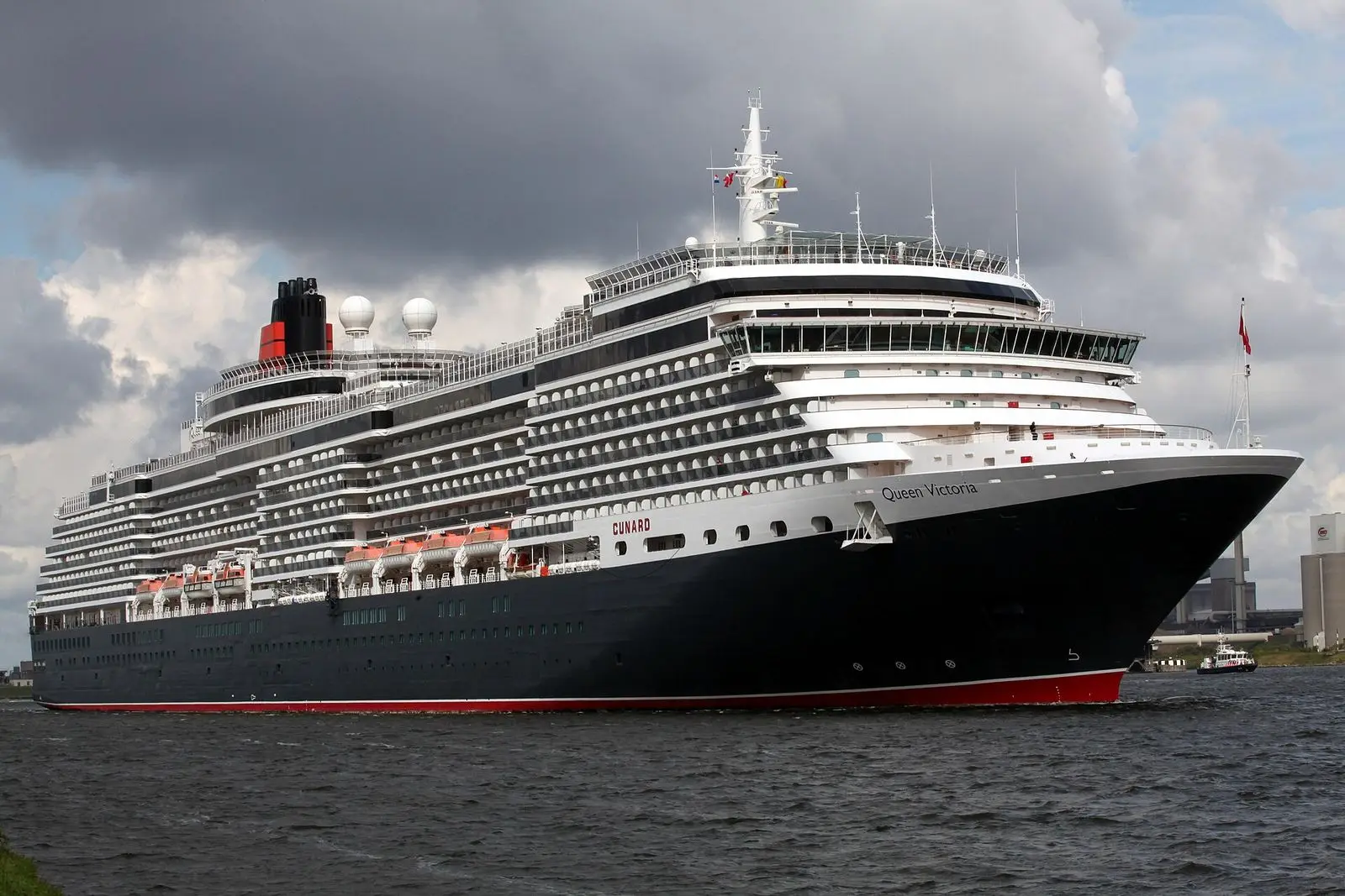 Queen Victoria at Southampton, England