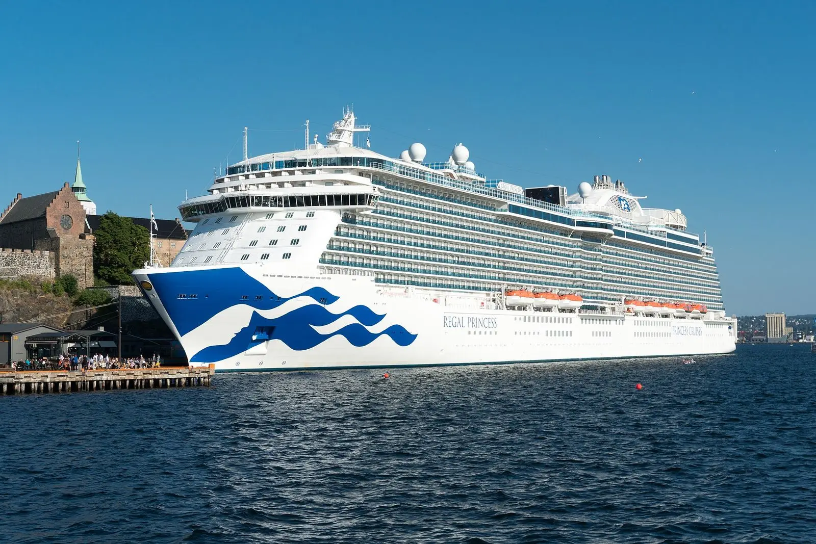 Regal Princess at Oslo, Norway, in July 2018